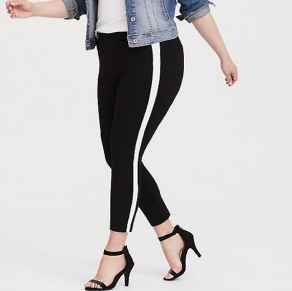 Torrid Side Stripe Ankle Trousers - Picture 1 of 5